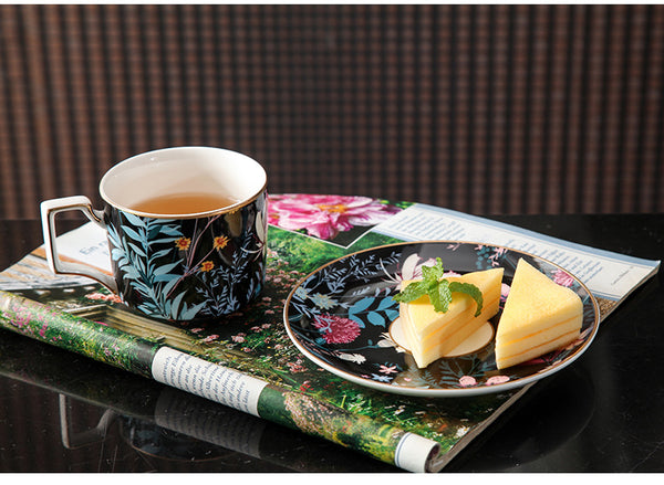 New Design Summer Night Bone China Tea & Coffee Set