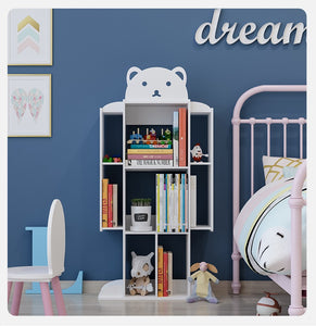 Wood Plastic Boards Furniture - Robot Book Shelves Book Organizer