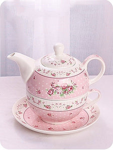 New Bone China Multi Designs Tea For One Teapot Set Coffee Set with Gift Boxed