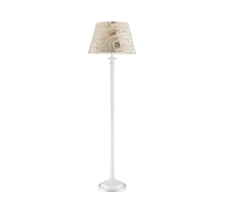 Floor Lamp French Provincial - White