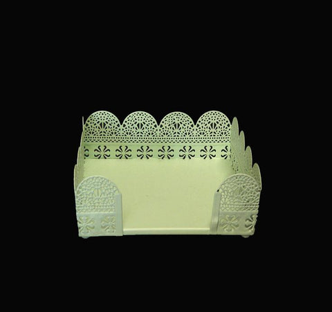 16x16x6.5cm Laser Cut Napkin Holder LG