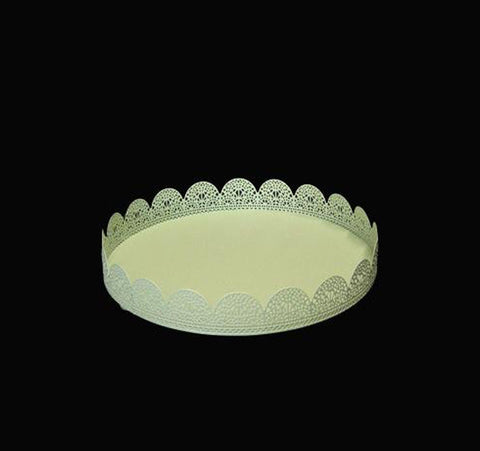 Dia 25.3x5cm Laser Cut Round Cake Tray ?Large LG