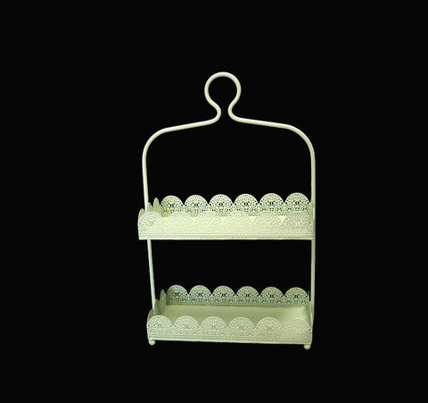 25x12x39 Laser Cut CakeStand ?Rectangle TwoTier LG