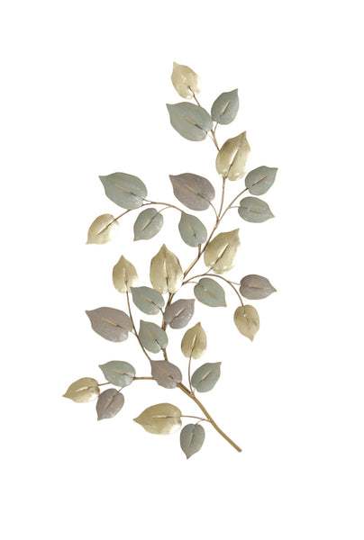 Metal Wall Art - Branch of leaves HW02956