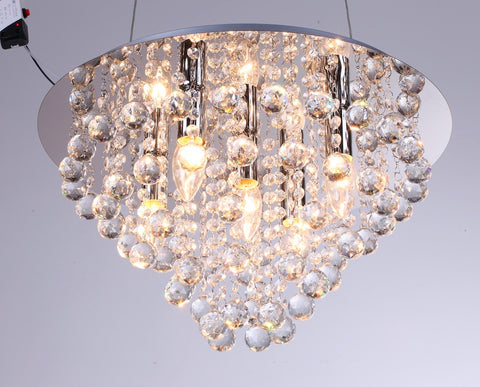 K9 Crystal Ceiling Lamp Chandelier 46cm HW02815