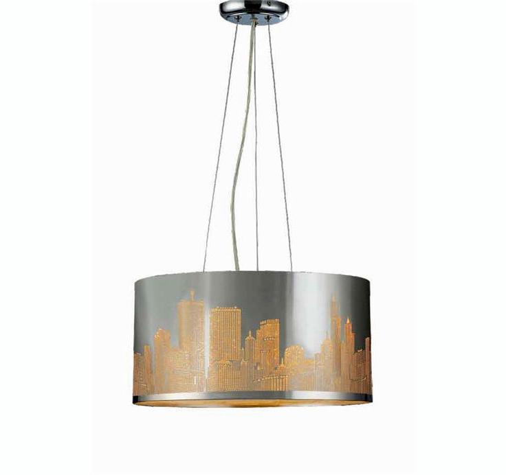 City Skyline Ceiling Light