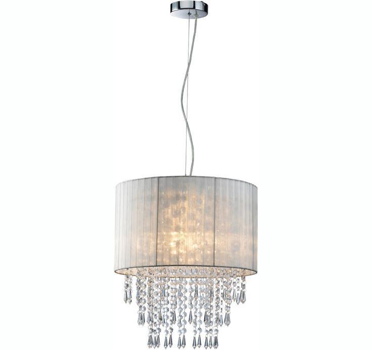 Organza Ceiling Light - White