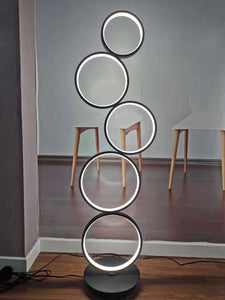 130cm LED Floor lamp Rings HWL02857