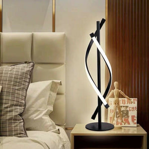 60cm LED Table lamp Double Spiral with R/C HWL02889